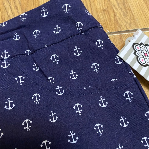 Kate Park Women’s Navy Blue White Anchors Stretch Pull-On Shorts Size 3X NWT - Picture 6 of 7
